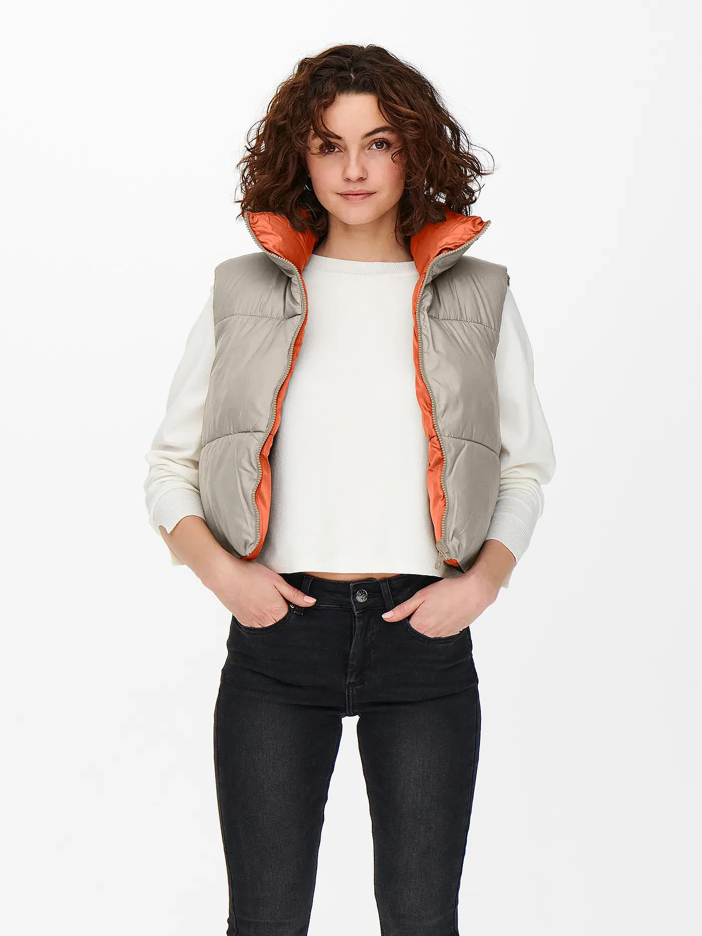 ONLY | Wendesteppgilet Cropped Fit ONLRICKY | 